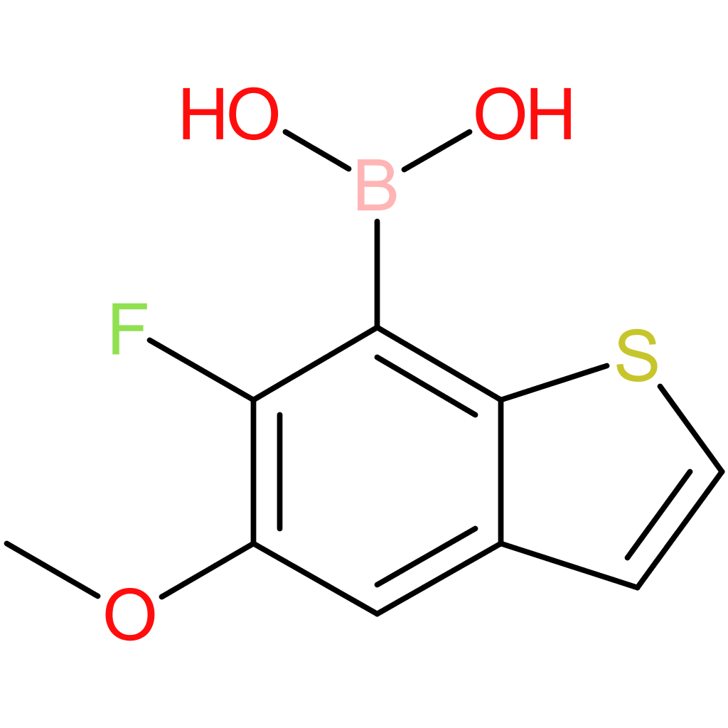 6-fluoro-5-methoxybenzothiophene-7-boronic acid
