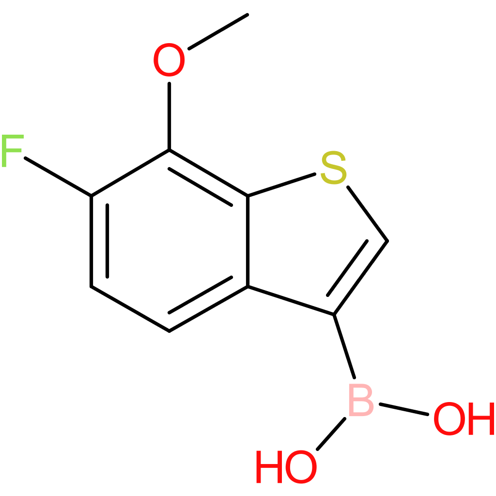6-fluoro-7-methoxybenzothiophene-3-boronic acid