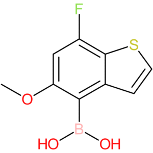 7-fluoro-5-methoxybenzothiophene-4-boronic acid