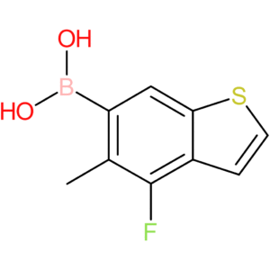 (4-fluoro-5-methyl-1-benzothiophen-6-yl)boronic acid