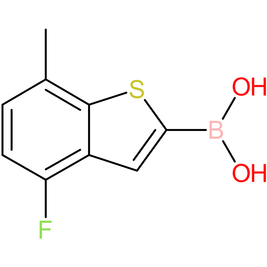 (4-fluoro-7-methyl-1-benzothiophen-2-yl)boronic acid