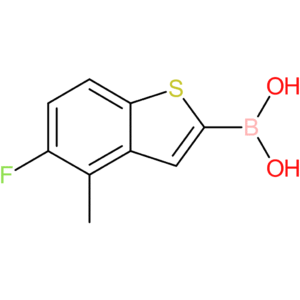 (5-fluoro-4-methyl-1-benzothiophen-2-yl)boronic acid