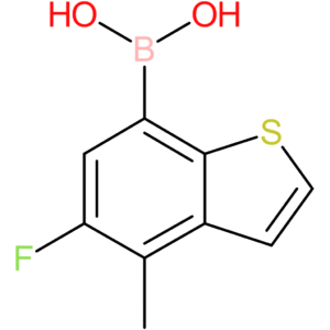 (5-fluoro-4-methyl-1-benzothiophen-7-yl)boronic acid