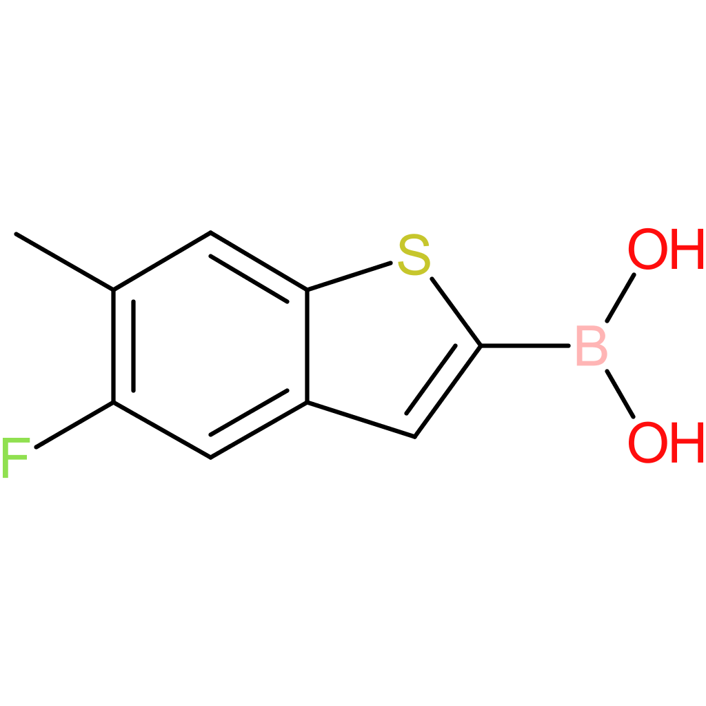 (5-fluoro-6-methyl-1-benzothiophen-2-yl)boronic acid