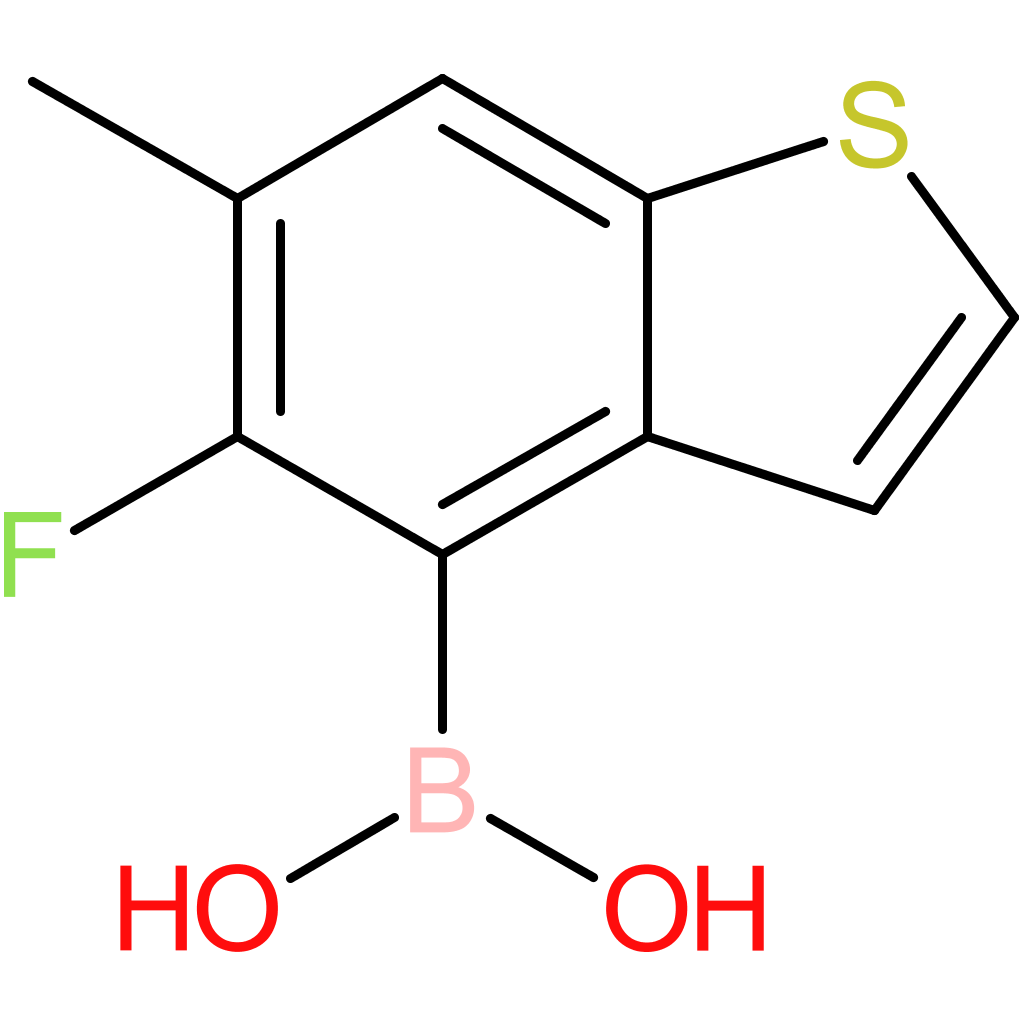 (5-fluoro-6-methyl-1-benzothiophen-4-yl)boronic acid