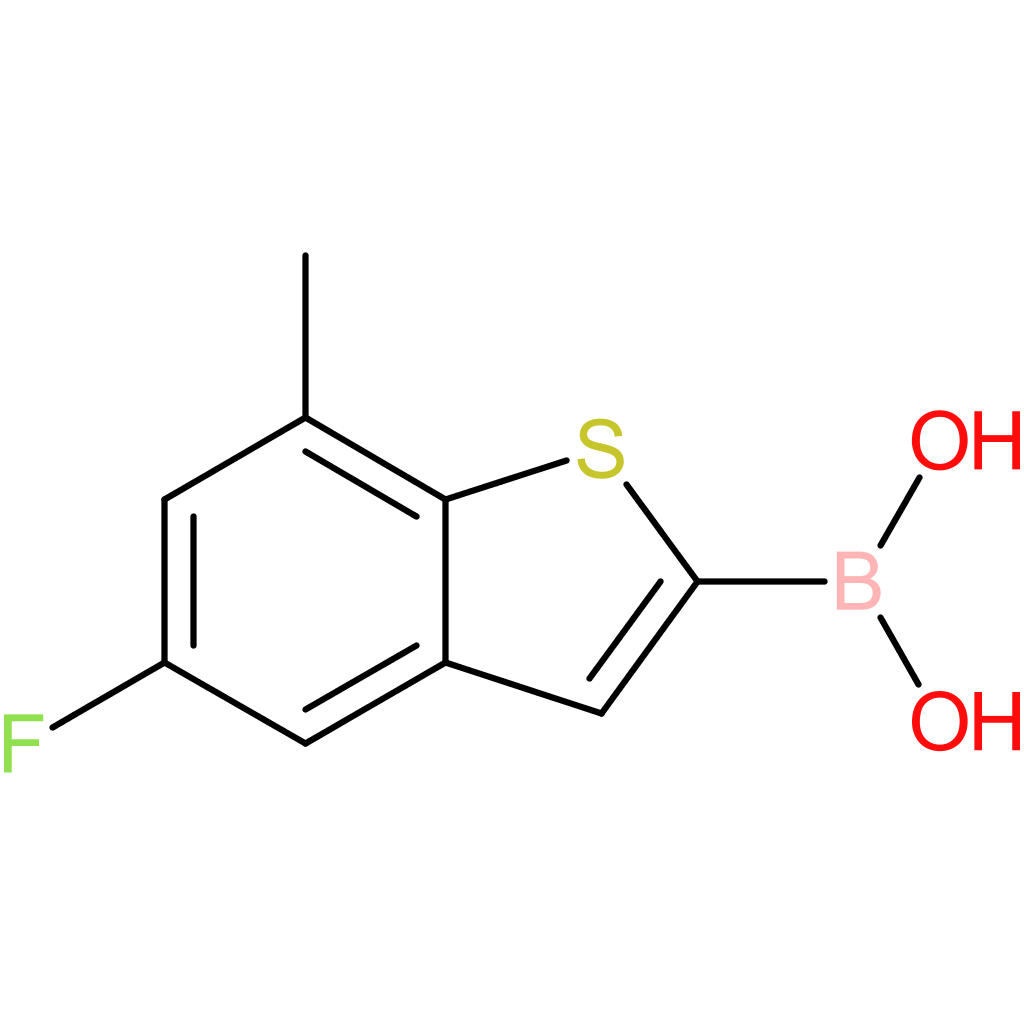(5-fluoro-7-methyl-1-benzothiophen-2-yl)boronic acid
