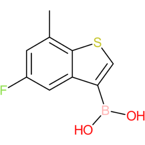 (5-fluoro-7-methyl-1-benzothiophen-3-yl)boronic acid