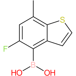(5-fluoro-7-methyl-1-benzothiophen-4-yl)boronic acid