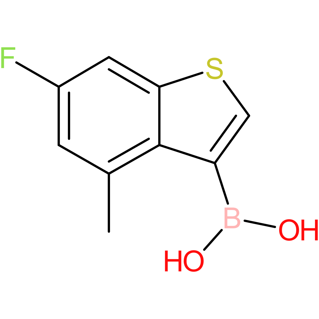 (6-fluoro-4-methyl-1-benzothiophen-3-yl)boronic acid