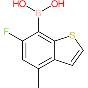 (6-fluoro-4-methyl-1-benzothiophen-7-yl)boronic acid