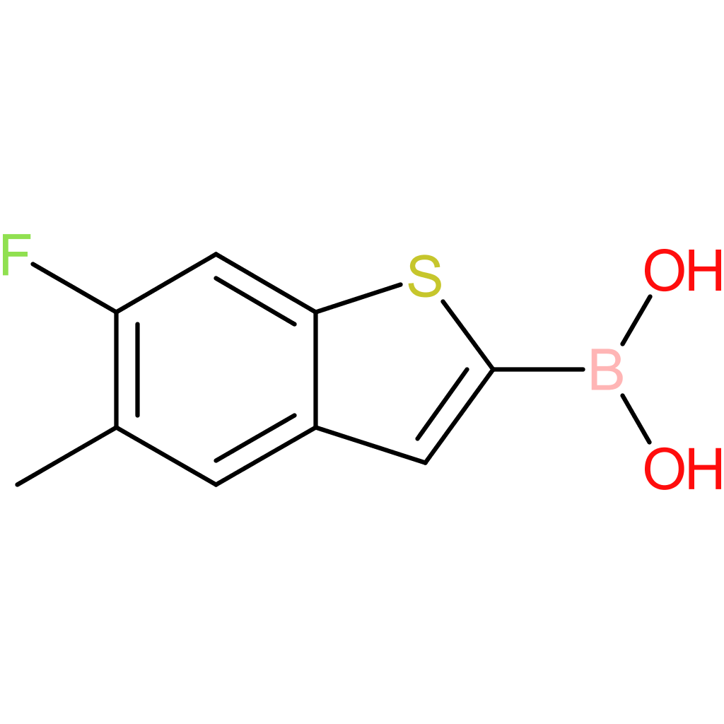 6-fluoro-5-methylbenzothiophene-2-boronic acid