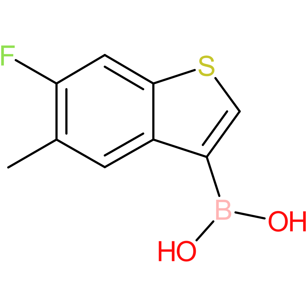 (6-fluoro-5-methyl-1-benzothiophen-3-yl)boronic acid