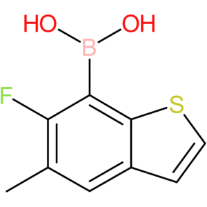 (6-fluoro-5-methyl-1-benzothiophen-7-yl)boronic acid