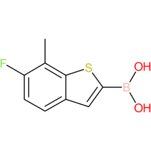 (6-fluoro-7-methyl-1-benzothiophen-2-yl)boronic acid
