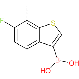 (6-fluoro-7-methyl-1-benzothiophen-3-yl)boronic acid