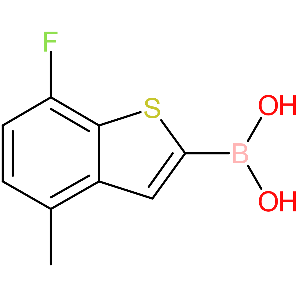 (7-fluoro-4-methyl-1-benzothiophen-2-yl)boronic acid