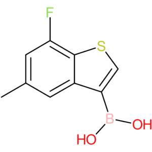 7-fluoro-5-methylbenzothiophene-3-boronic acid