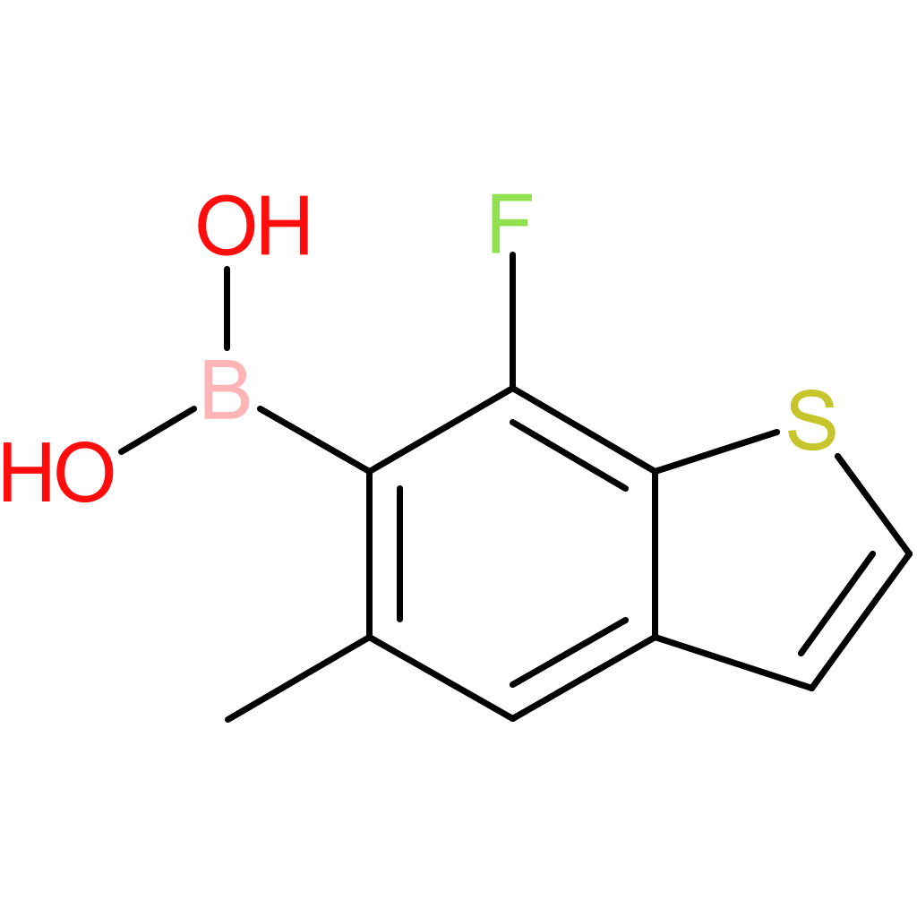 (7-fluoro-5-methyl-1-benzothiophen-6-yl)boronic acid