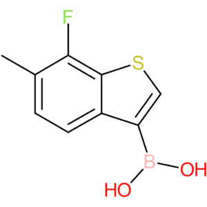 (7-fluoro-6-methyl-1-benzothiophen-3-yl)boronic acid