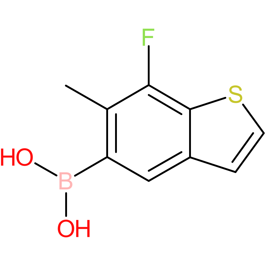 (7-fluoro-6-methyl-1-benzothiophen-5-yl)boronic acid
