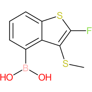 2-fluoro-3-(methylthio)benzothiophene-4-boronic acid