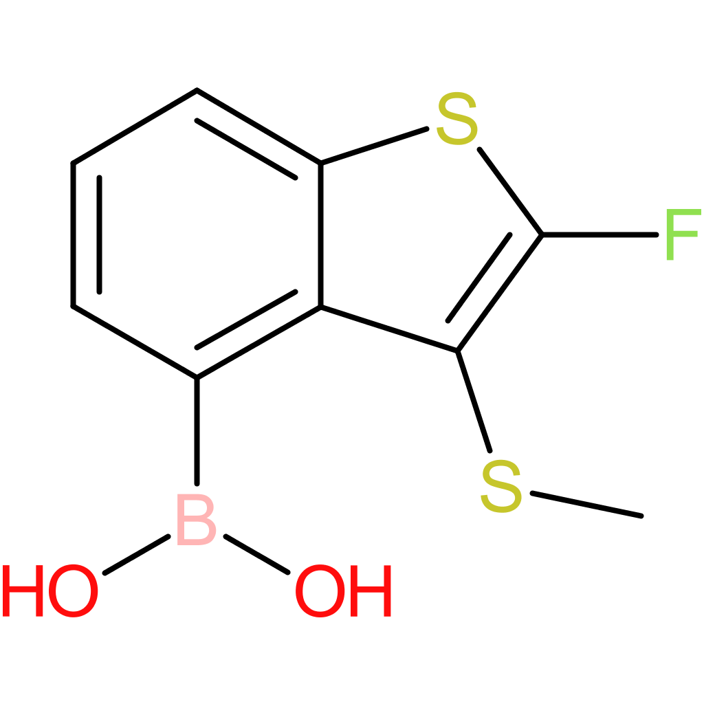 2-fluoro-3-(methylthio)benzothiophene-4-boronic acid