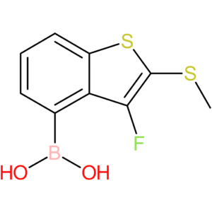 3-fluoro-2-(methylthio)benzothiophene-4-boronic acid