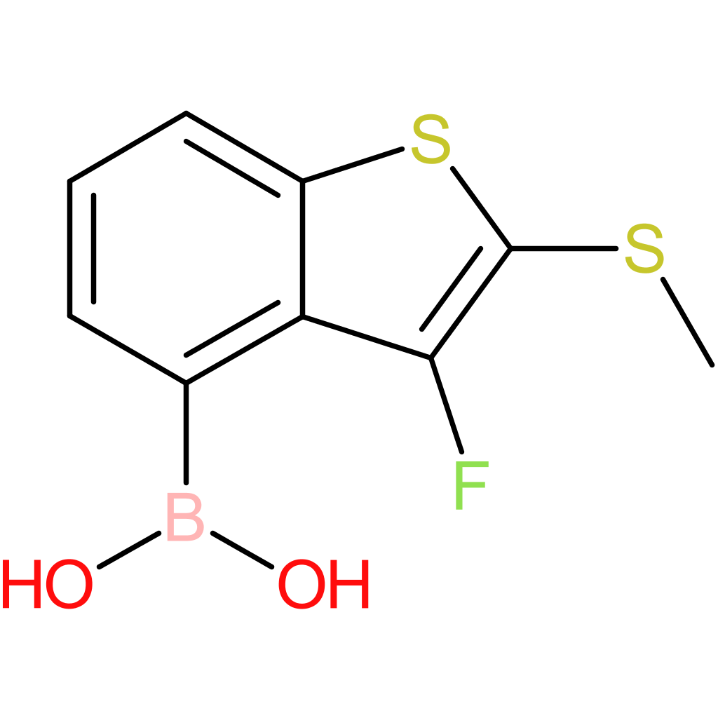 3-fluoro-2-(methylthio)benzothiophene-4-boronic acid