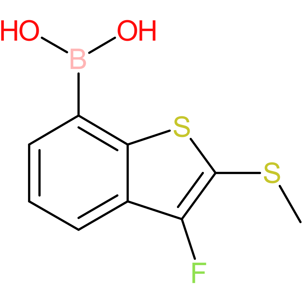 3-fluoro-2-(methylthio)benzothiophene-7-boronic acid