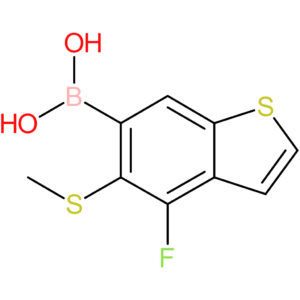 4-fluoro-5-(methylthio)benzothiophene-6-boronic acid