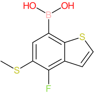 4-fluoro-5-(methylthio)benzothiophene-7-boronic acid