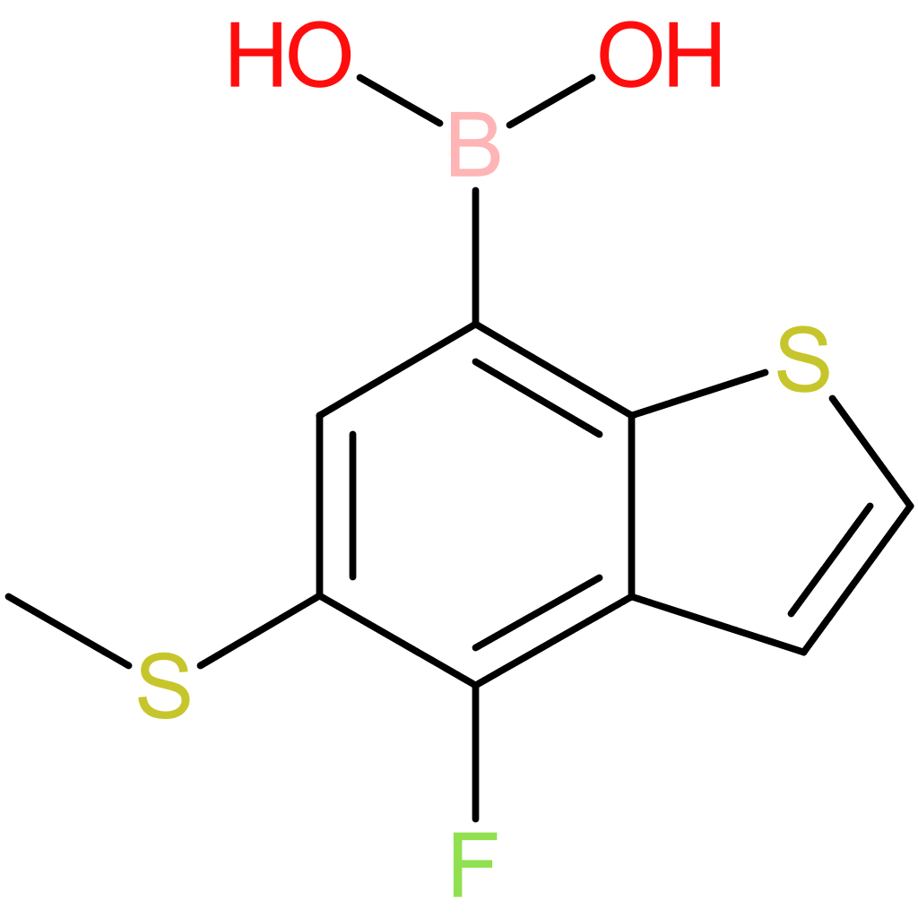 4-fluoro-5-(methylthio)benzothiophene-7-boronic acid