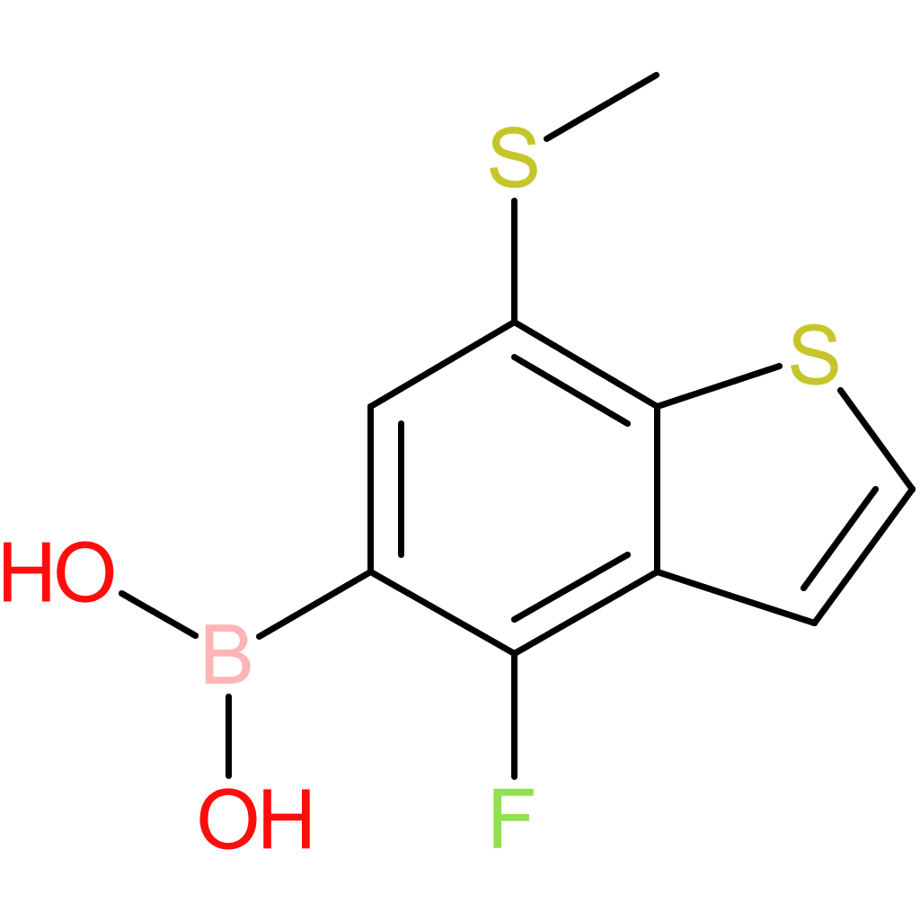 4-fluoro-7-(methylthio)benzothiophene-5-boronic acid