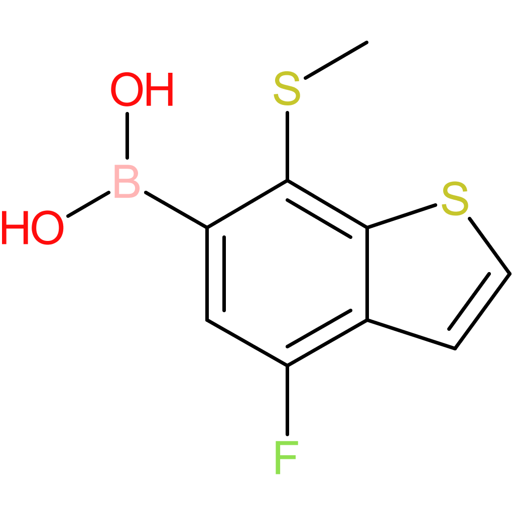 4-fluoro-7-(methylthio)benzothiophene-6-boronic acid