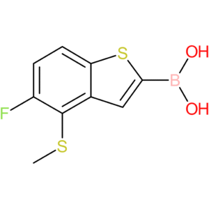 5-fluoro-4-(methylthio)benzothiophene-2-boronic acid