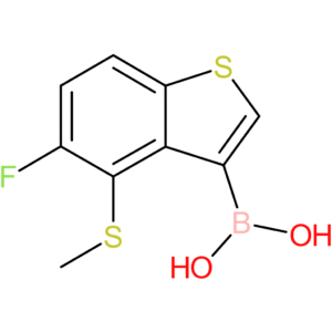 5-fluoro-4-(methylthio)benzothiophene-3-boronic acid