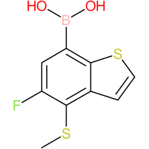 5-fluoro-4-(methylthio)benzothiophene-7-boronic acid