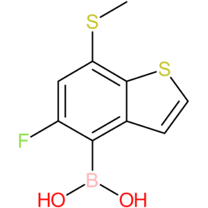 5-fluoro-7-(methylthio)benzothiophene-4-boronic acid