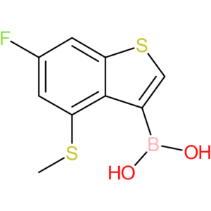 6-fluoro-4-(methylthio)benzothiophene-3-boronic acid