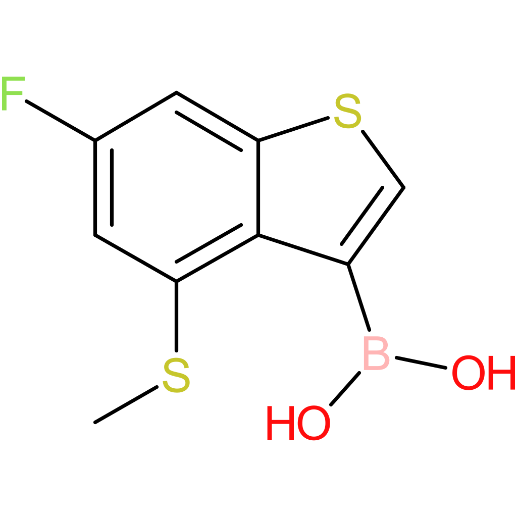 6-fluoro-4-(methylthio)benzothiophene-3-boronic acid