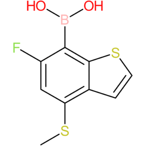 6-fluoro-4-(methylthio)benzothiophene-7-boronic acid