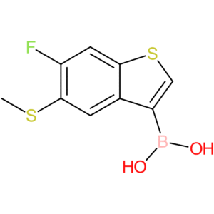 6-fluoro-5-(methylthio)benzothiophene-3-boronic acid