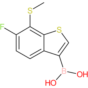 6-fluoro-7-(methylthio)benzothiophene-3-boronic acid