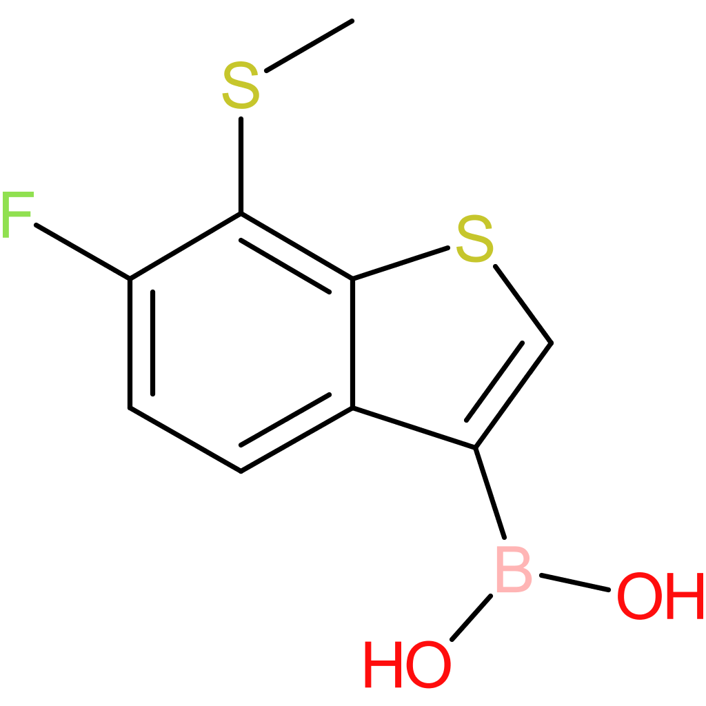 6-fluoro-7-(methylthio)benzothiophene-3-boronic acid