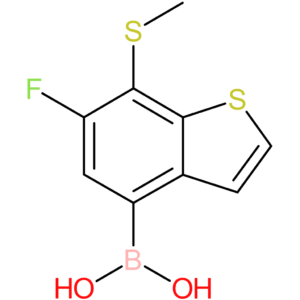 6-fluoro-7-(methylthio)benzothiophene-4-boronic acid
