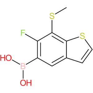 6-fluoro-7-(methylthio)benzothiophene-5-boronic acid