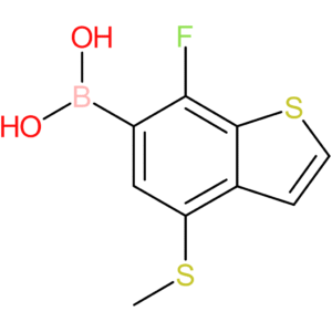 7-fluoro-4-(methylthio)benzothiophene-6-boronic acid