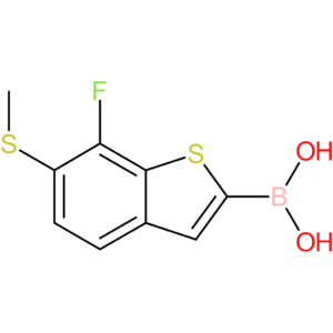 7-fluoro-6-(methylthio)benzothiophene-2-boronic acid