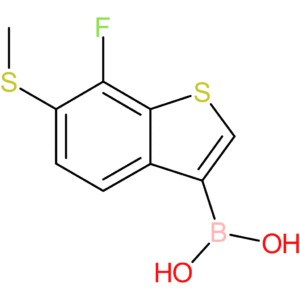 7-fluoro-6-(methylthio)benzothiophene-3-boronic acid