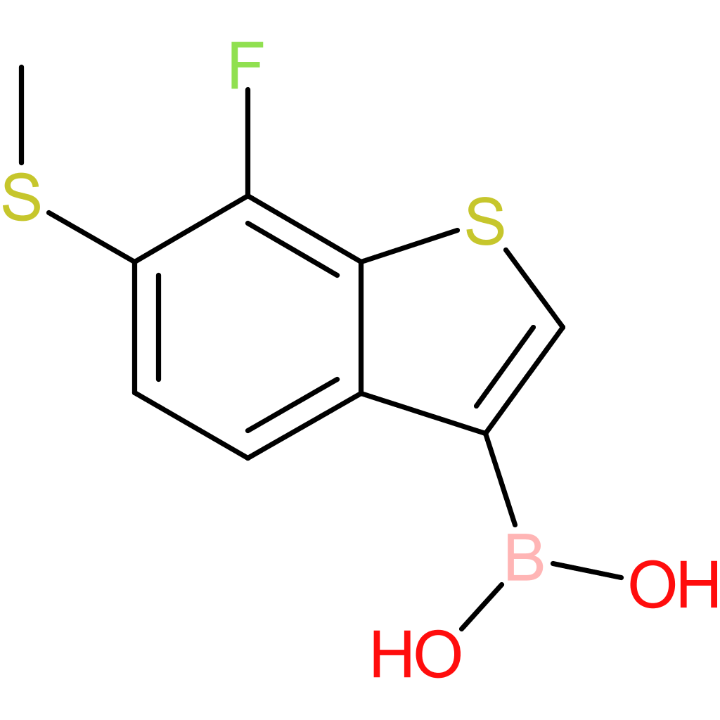 7-fluoro-6-(methylthio)benzothiophene-3-boronic acid